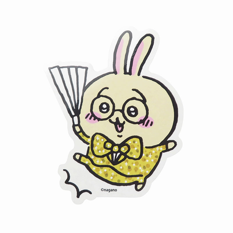 ちいかわ ダイカットステッカー 漫才ですよ うさぎ
