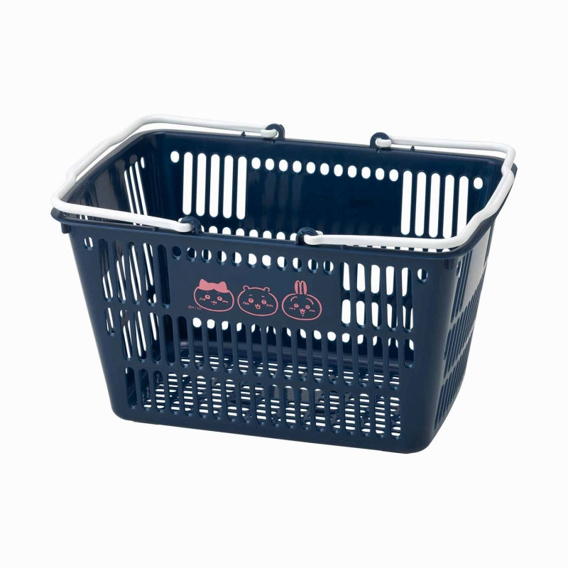 Chiikawa Convenient for Storage! Shopping Basket (Navy)