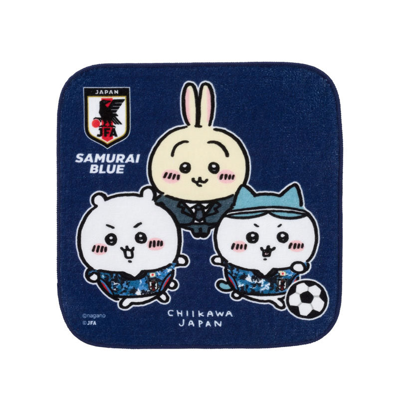 Chiikawa Large Hand Towel Japan National Soccer Team Version