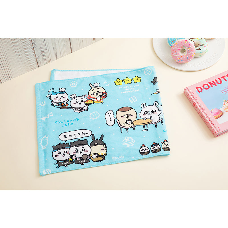 Chiikawa Cafe Face Towel
