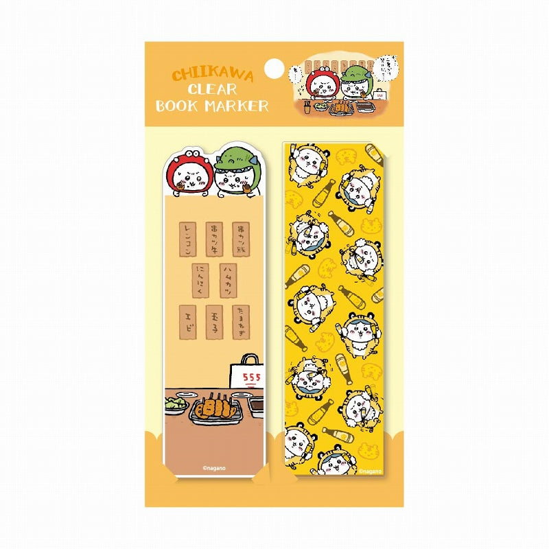 ちいかわ クリアしおり2枚セット YE 大阪 ちいかわ