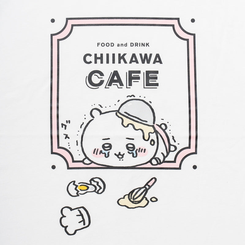 ちいかわ Cafe ビックTシャツ グス泣 ホワイト【1会計 各サイズ2点まで】