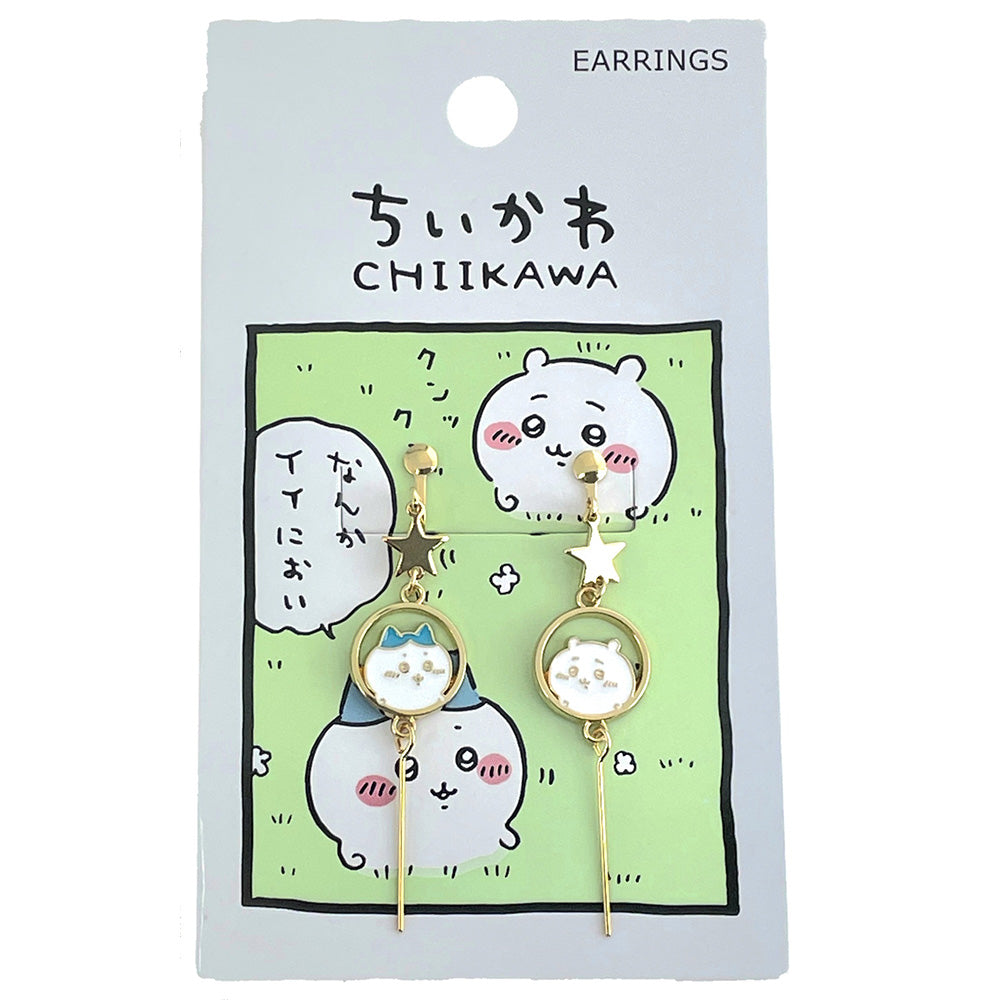 Chiikawa Earrings (Gold)