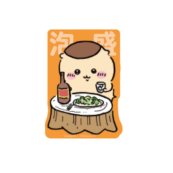 吉伊卡哇 人物貼紙(栗子饅頭泡盛)