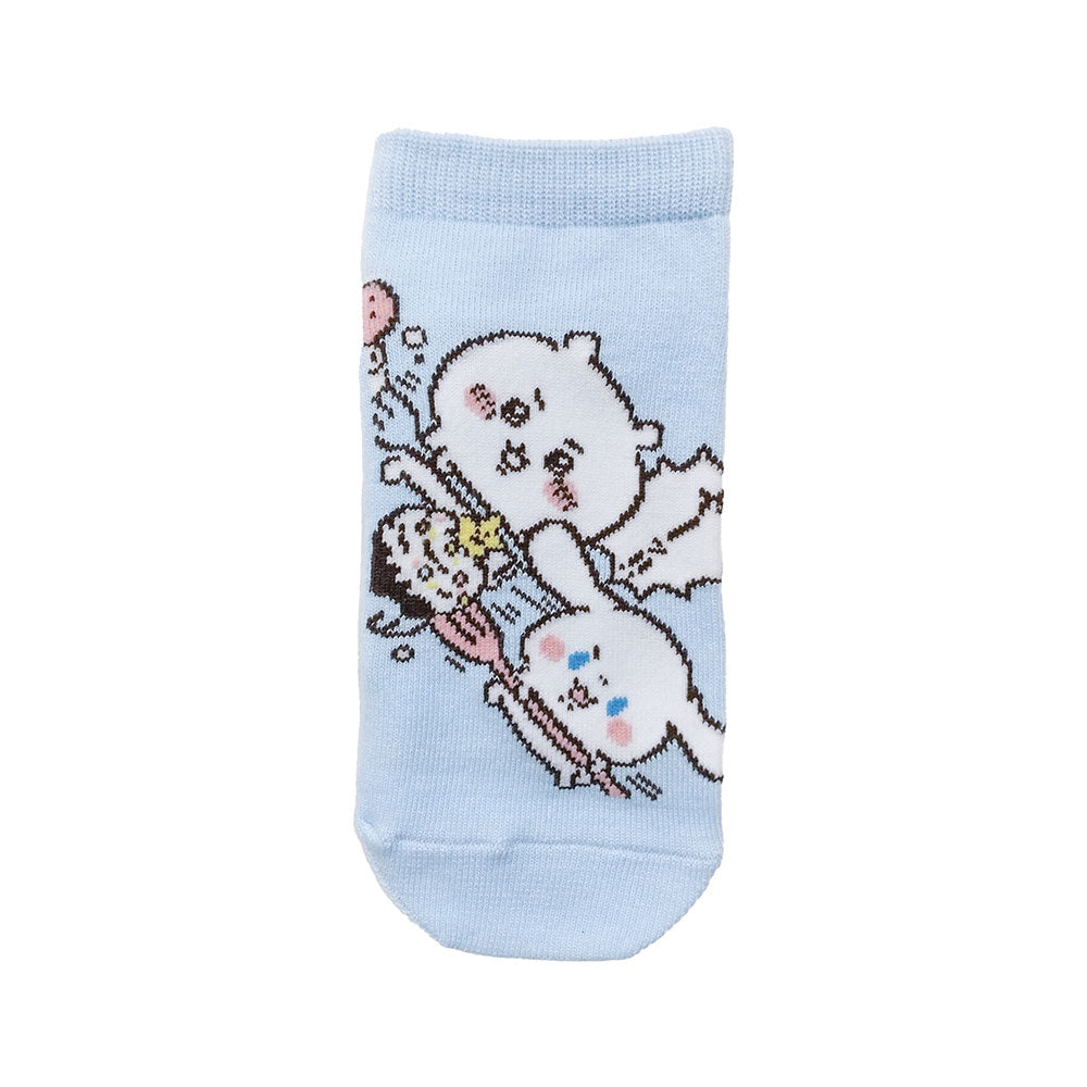 Chiikawa x Sanrio Characters Sneaker Socks (Chiikawa & Cinnamoroll) Kids'