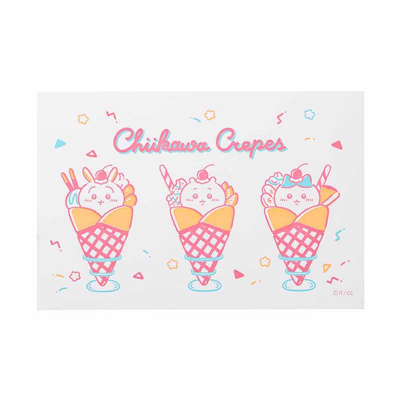 吉伊卡哇 可丽饼 明信片(变成可丽饼了)