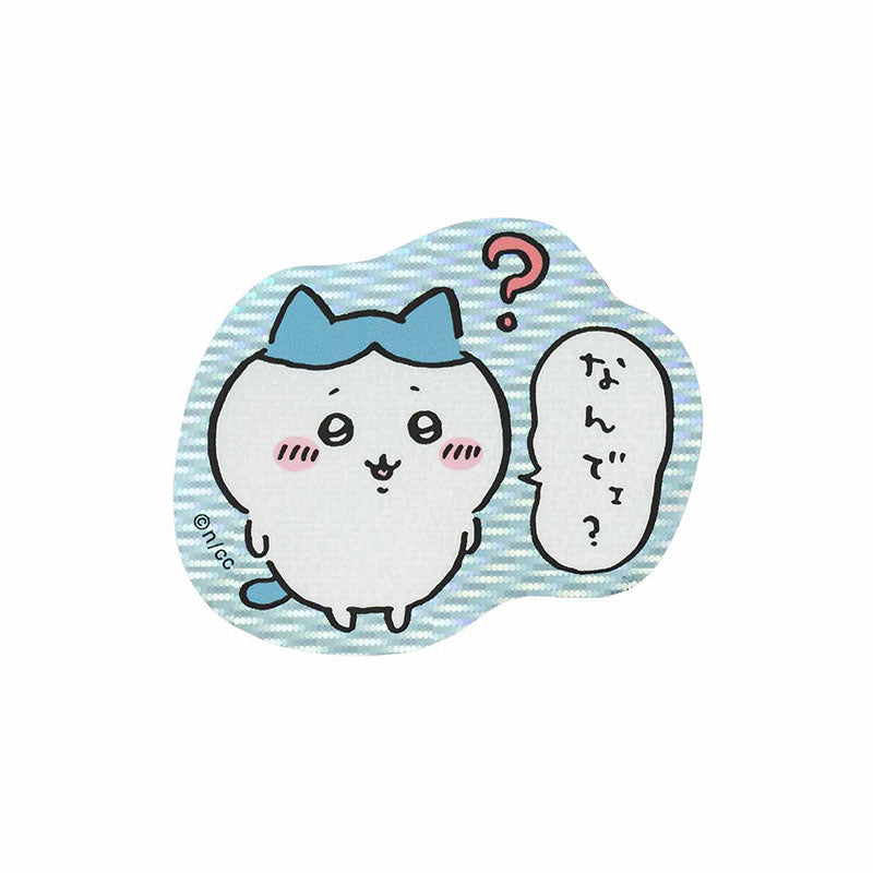 Chiikawa Why? Hachiware Hologram Sticker for Smartphones