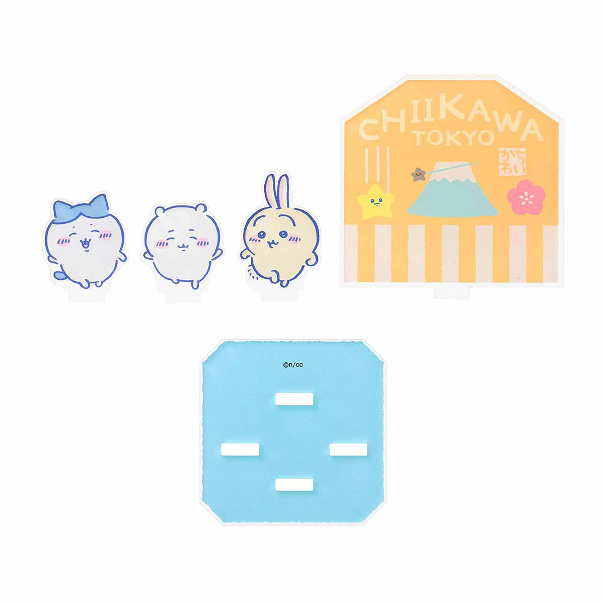 Chiikawa Tokyo Souvenir Layer Acrylic Stand (Good Friends)