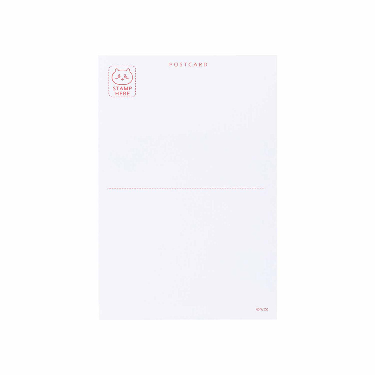 ちいかわ 東京みやげ 活版カード(うさぎ)