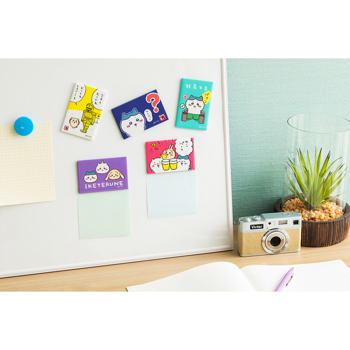 Chiikawa Tokyo Souvenir Square Magnet (Insufficient Balance)