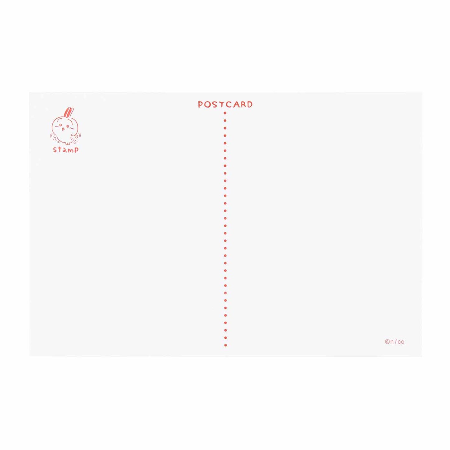 ちいかわ 活版カード(ずっとなかよし)