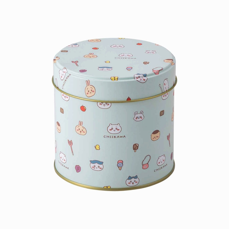 치이카와 라운드 캔에 담긴 쿠키 (플레인)