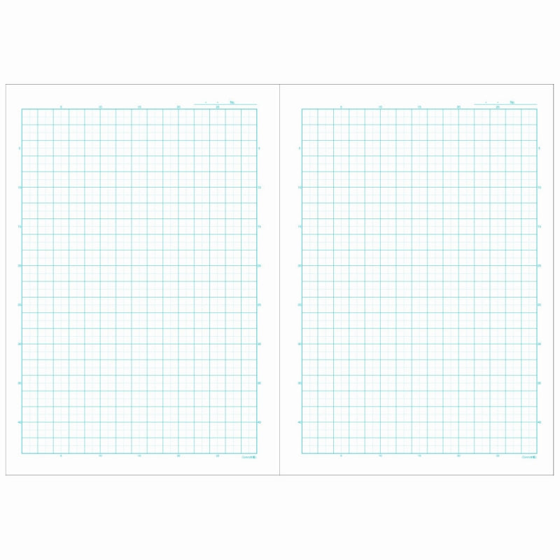 Chiikawa B5 Grid Notebook (Ice)