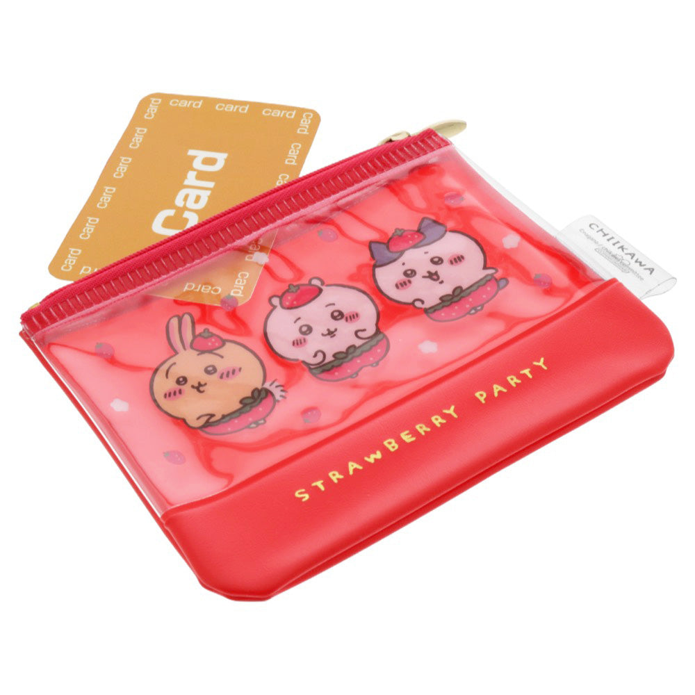 Chiikawa Mini Pouch (Strawberry Pants)