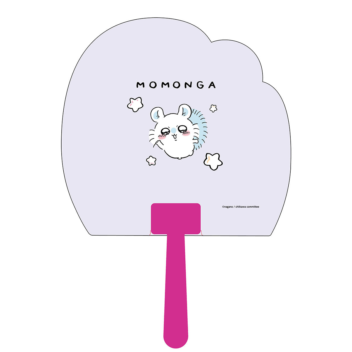 Chiikawa Die-Cut Uchiwa (Momonga)
