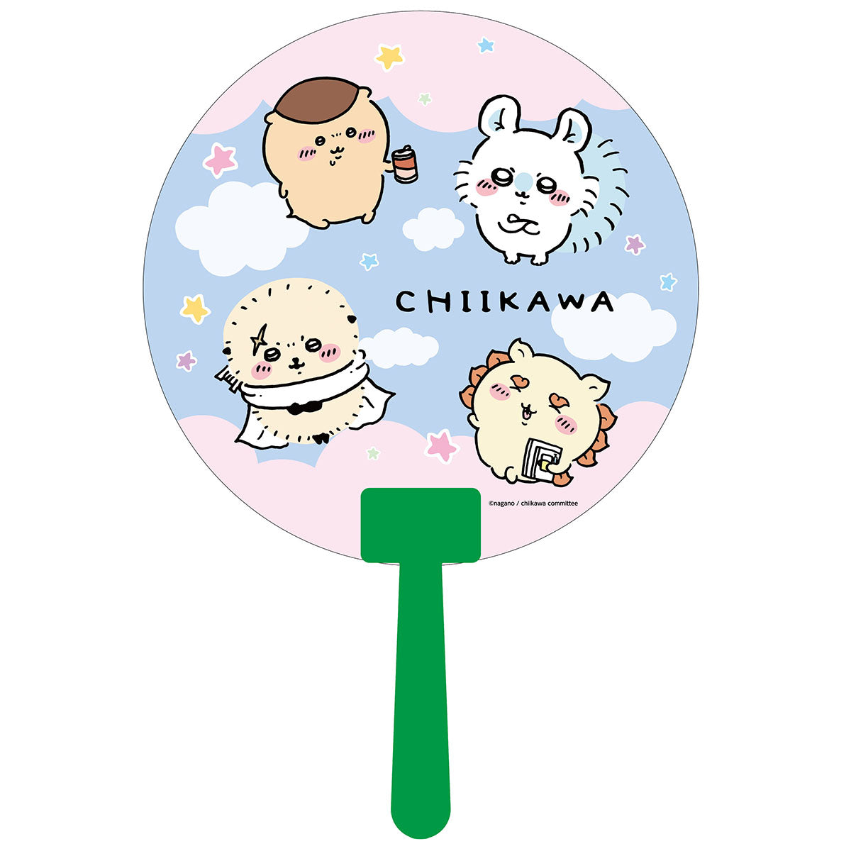 Chiikawa Die-Cut Uchiwa (Group 2)