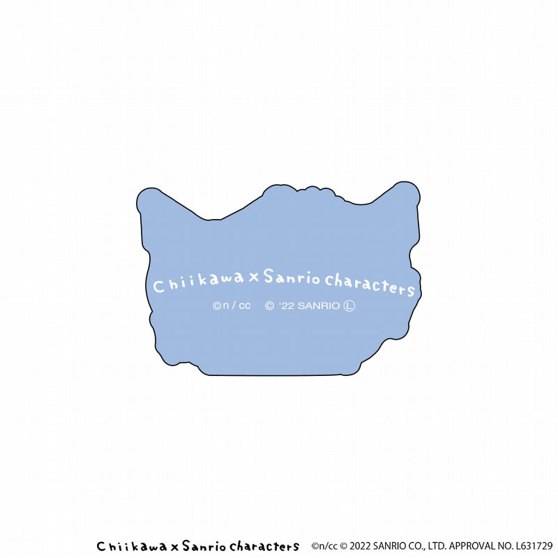 ちいかわ×サンリオキャラクターズ アクリルクリップ(クロミモモンガ)