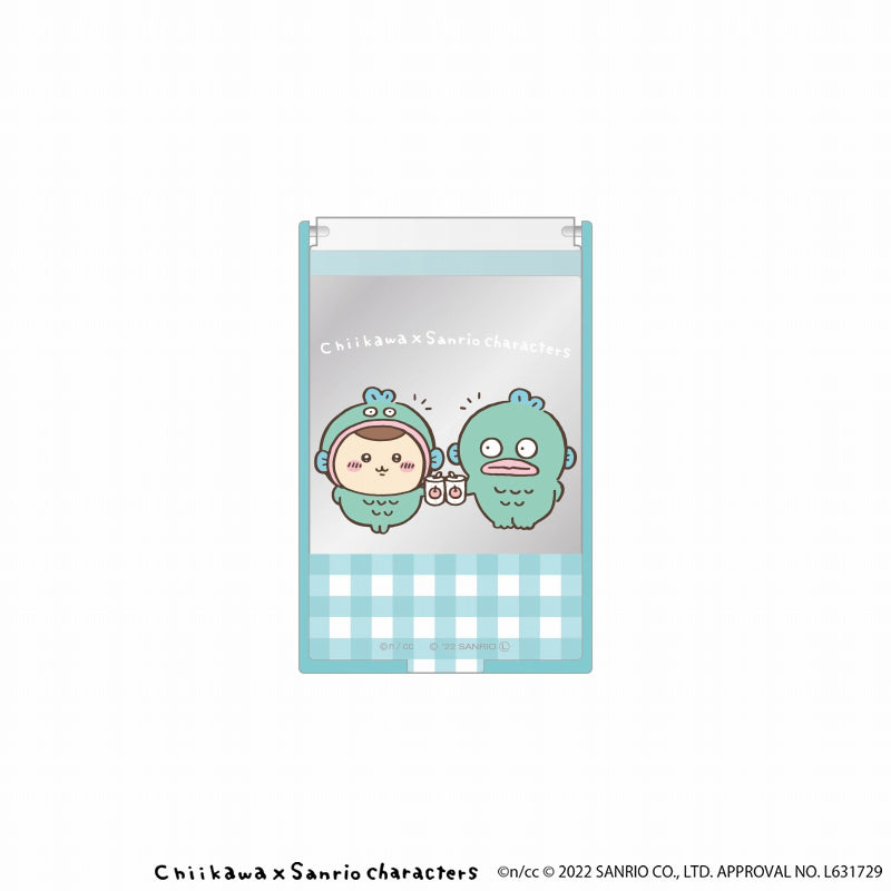 ちいかわ×サンリオキャラクターズ ミラーS(ハンギョドンくりまんじゅう)