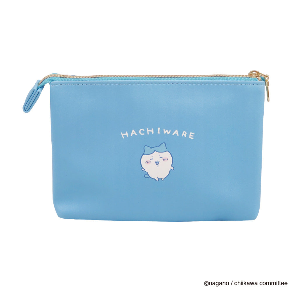 Chiikawa 3-Pocket Pouch (Full of Hachiware)