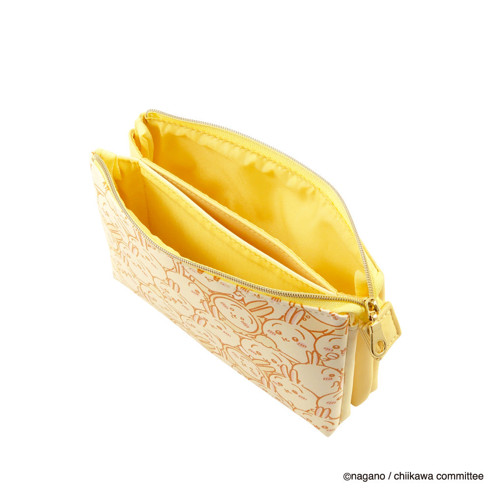 ちいかわ 3ポケットポーチ(ぎゅぎゅっとうさぎ)