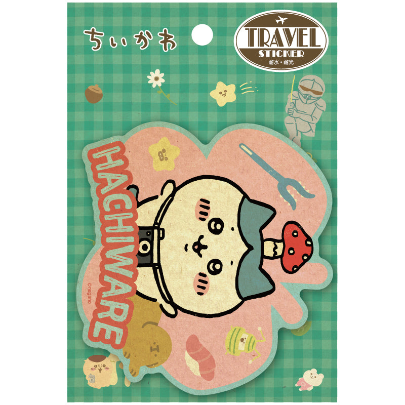 ちいかわ トラベルステッカー(4)ハチワレ