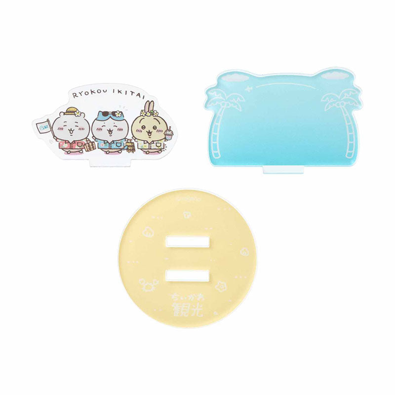 ちいかわ観光 レイヤーアクリルスタンド(旅行いきたい)