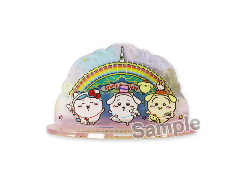 Chiikawa x Sanrio Puroland Layered Acrylic Stand