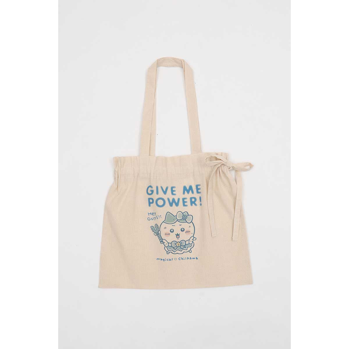 ちいかわ まじかるちいかわ トートバッグ GIVE ME POWER！！ ナチュラル