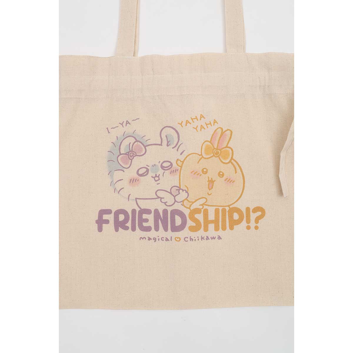 Chiikawa Magical Chiikawa Tote Bag FRIEND SHIP!? Natural