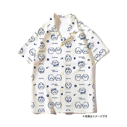 Chiikawa Shisa Festival!!! Open Collar Shirt (Shisa White)