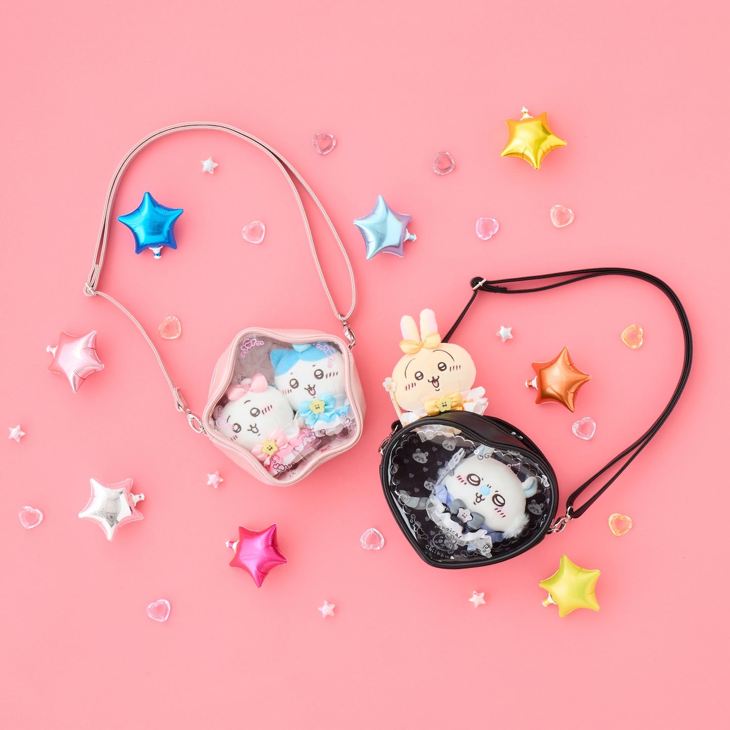 ちいかわ まじかるちいかわ ショルダーバッグ 星 ピンク