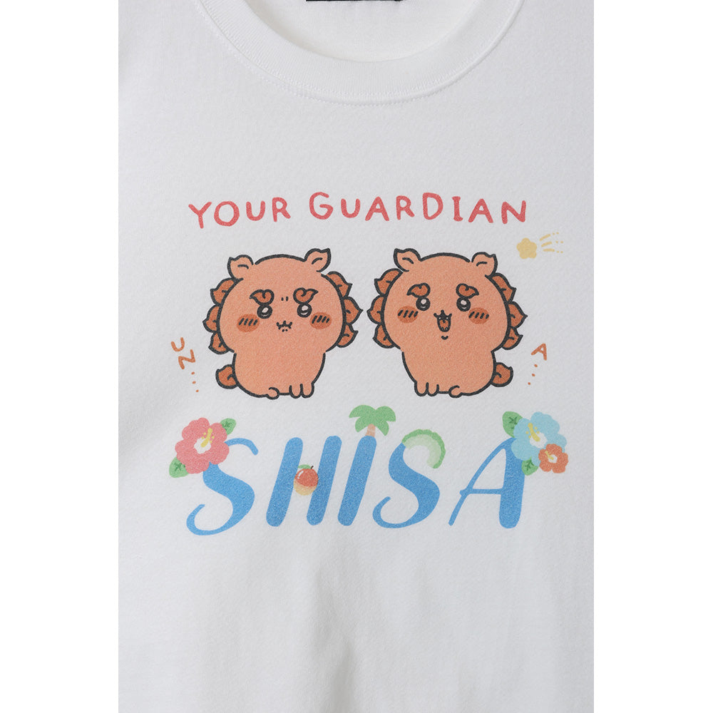 ちいかわ シーサー祭り！！！ Tシャツ GUARDIAN SHISA ホワイト