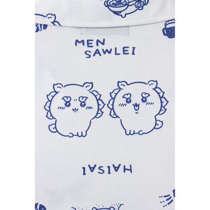 Chiikawa Shisa Festival!!! Open Collar Shirt (Shisa White)