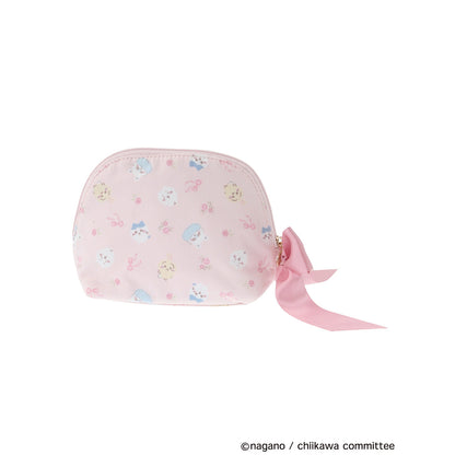 [Pre-order] Chiikawa Maison de FLEUR All-Over Pattern Round Pouch