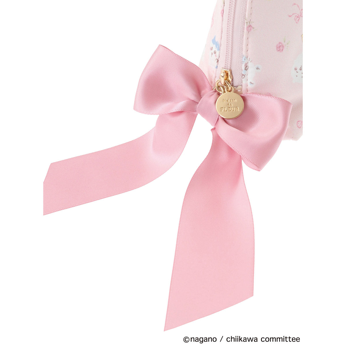 [Pre-order] Chiikawa Maison de FLEUR All-Over Pattern Round Pouch