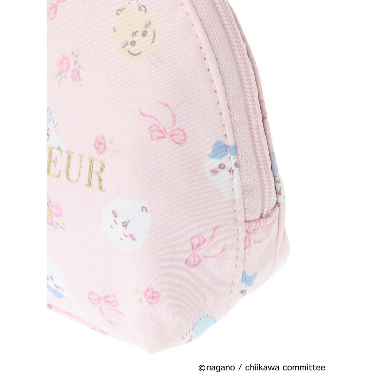 [Pre-order] Chiikawa Maison de FLEUR All-Over Pattern Round Pouch