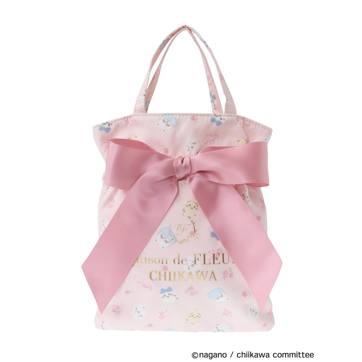 [Pre-order] Chiikawa Maison de FLEUR All-Over Pattern Drawstring Pouch