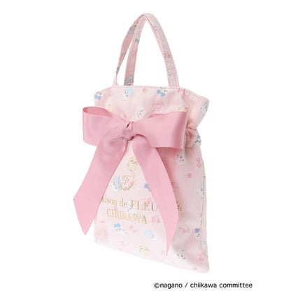 [Pre-order] Chiikawa Maison de FLEUR All-Over Pattern Drawstring Pouch