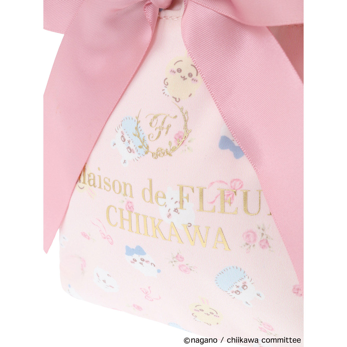 [Pre-order] Chiikawa Maison de FLEUR All-Over Pattern Drawstring Pouch