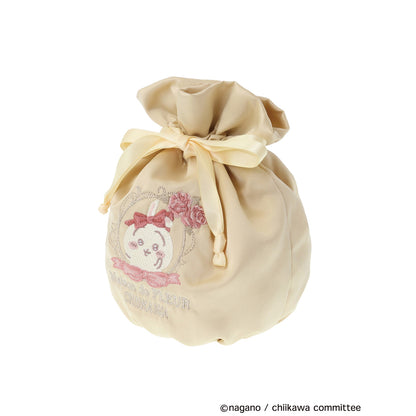 【予約】ちいかわ Maison de FLEUR 刺繍巾着（うさぎ）【2025年3月中旬より順次発送予定（発送延期の場合もキャンセル不可）】【通常商品と同時購入・配送希望日指定不可】【キャンペーン対象外】