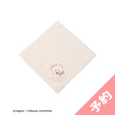 [Pre-order] Chiikawa Maison de FLEUR Embroidered Towel Handkerchief (Chiikawa)