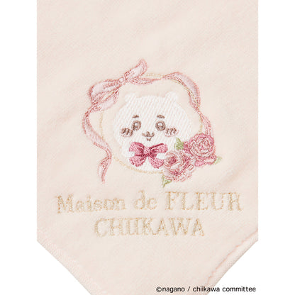 [Pre-order] Chiikawa Maison de FLEUR Embroidered Towel Handkerchief (Chiikawa)