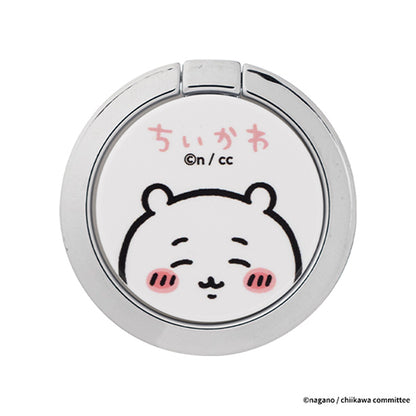 ちいかわ iFace Finger Ring Holder フラットタイプ（ちいかわ/アップ）