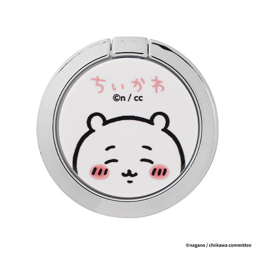 ちいかわ iFace Finger Ring Holder フラットタイプ（ちいかわ/アップ）