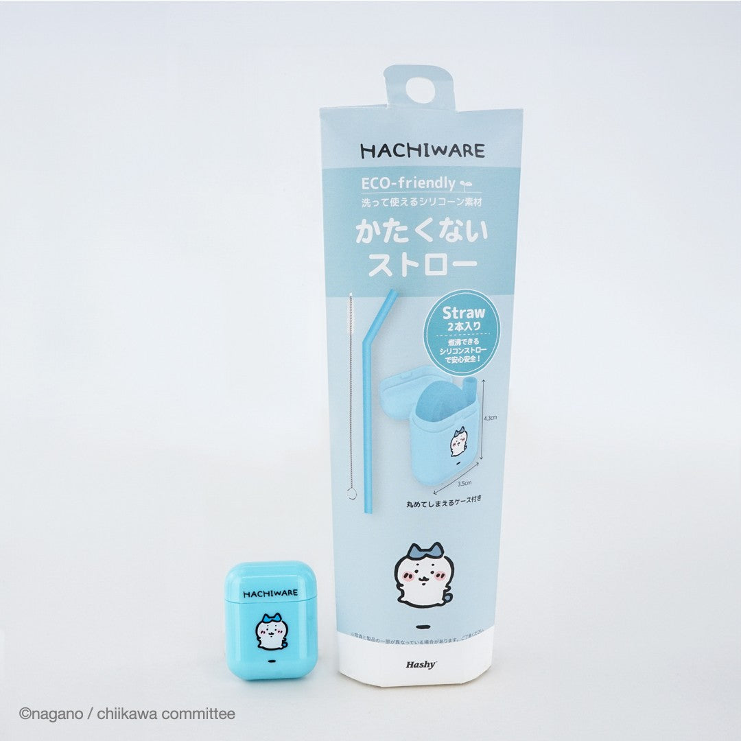 ちいかわ かたくないストロー（ハチワレ）