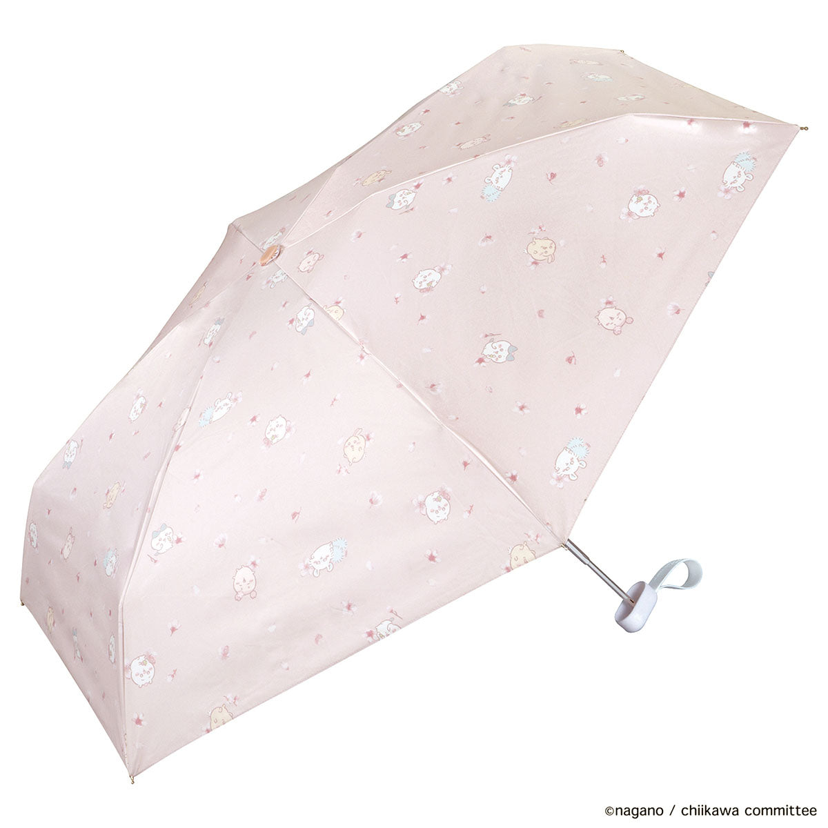 ちいかわ 折りたたみ日傘 遮光mini（お花見）PK