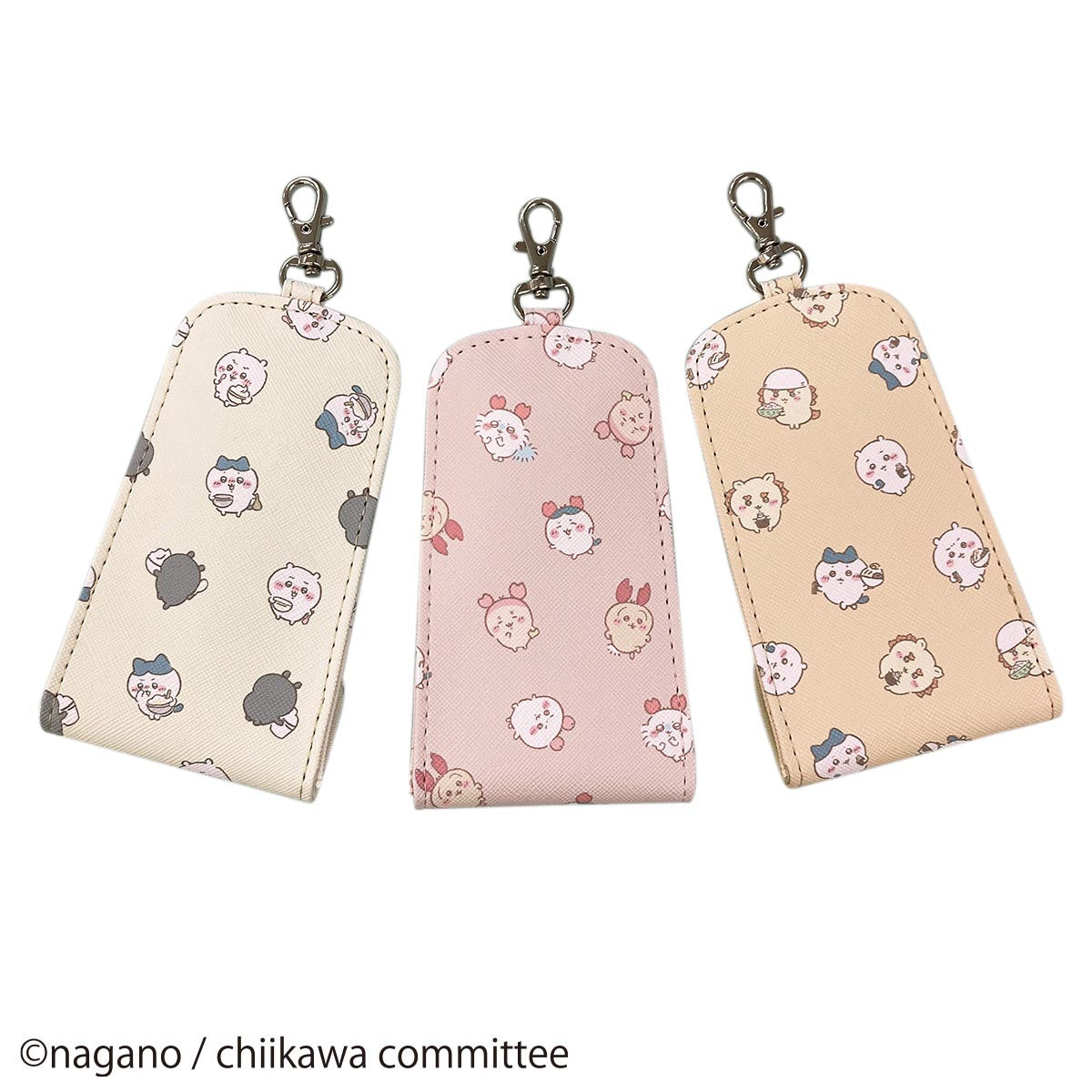 Chiikawa Reel Key Case (Cream)