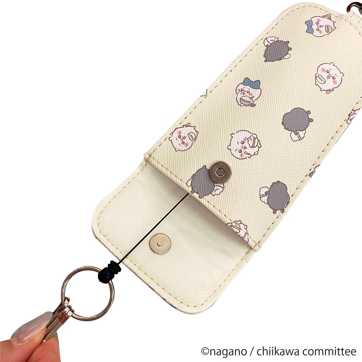 Chiikawa Reel Key Case (Cream)