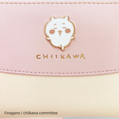 Chiikawa Badge Round Long Wallet (Chiikawa)