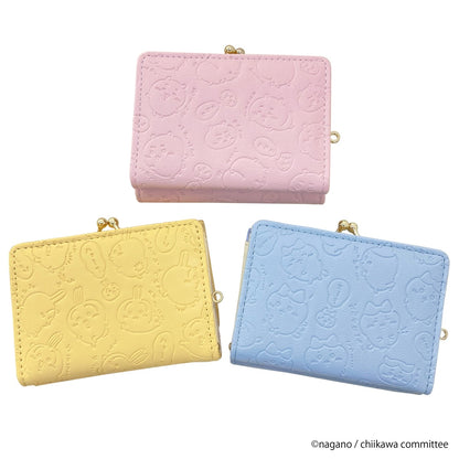 Chiikawa Wallet with button closure and satin ribbon (Chiikawa) 